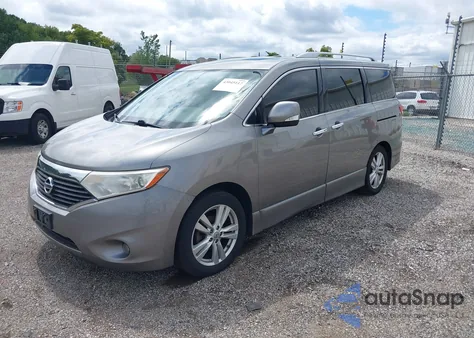 2012 Nissan Quest Sl z USA, uszkodzony, nr VIN JN8AE2KP8C9046434